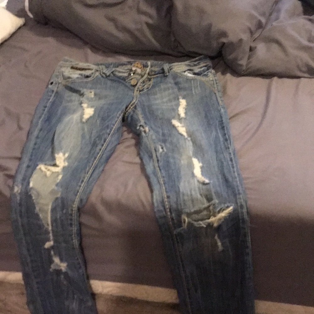 Almost famous ripped jeans (used)